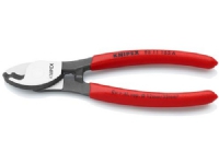 Knipex Kabelschneider - für Cu- und Al-Kabel, ein- und mehradrig - 95 11 165 A von Knipex-Werk