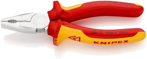 Knipex Kombizange L.160mm verchr.Mehrkomp.-Hüllen VDE Knipex-Werk 01 06 160 Knipex Kombizange L.160mm verchr.Mehrkomp.-Hüllen VDE Knipex-Werk 01 06 160 von Knipex-Werk