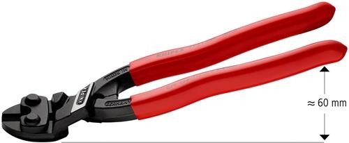 Knipex Kompaktbolzenschneider CoBolt® L.200mm Ku.-Überzug 20Grad 3,6mm von Knipex-Werk