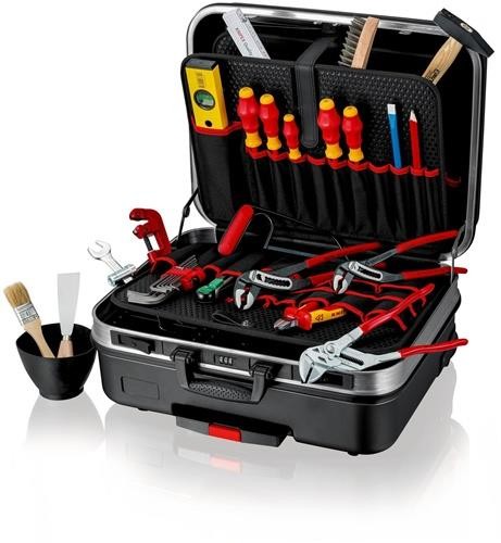 Knipex Werkzeugsortiment BIG Basic Move Sanitär 31-tlg.im Hartschalenkoffer Knipex Werkzeugsortiment BIG Basic Move Sanitär 31-tlg.im Hartschalenkoffer von Knipex-Werk
