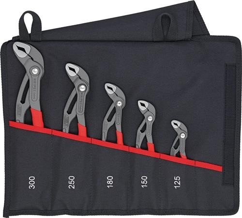 Knipex Zangensatz Cobra®-Set Inh.5-tlg.grau atram.Pappkarton Knipex-Werk von Knipex-Werk