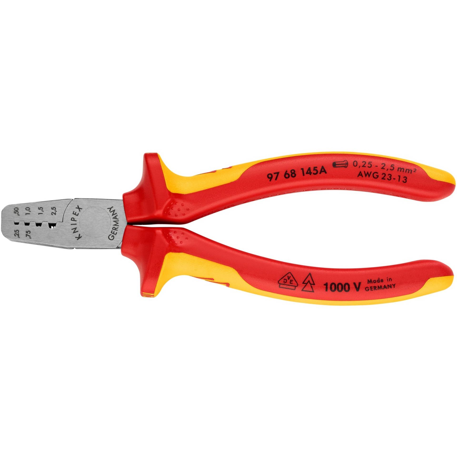 Crimpzange 97 68 145 A Crimpzange 97 68 145 A von Knipex