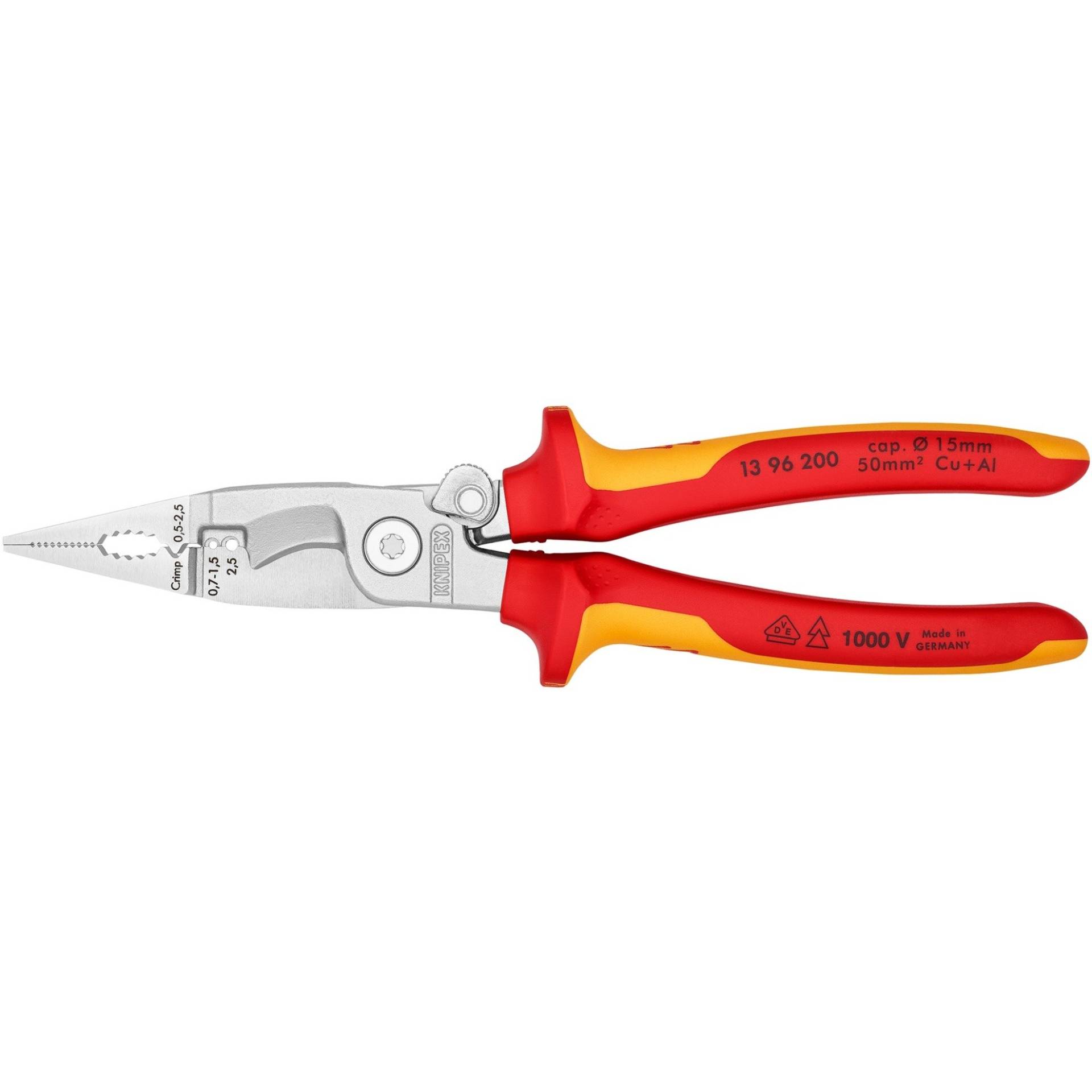 Elektro-Installationszange VDE 13 96 200 Elektro-Installationszange VDE 13 96 200 von Knipex
