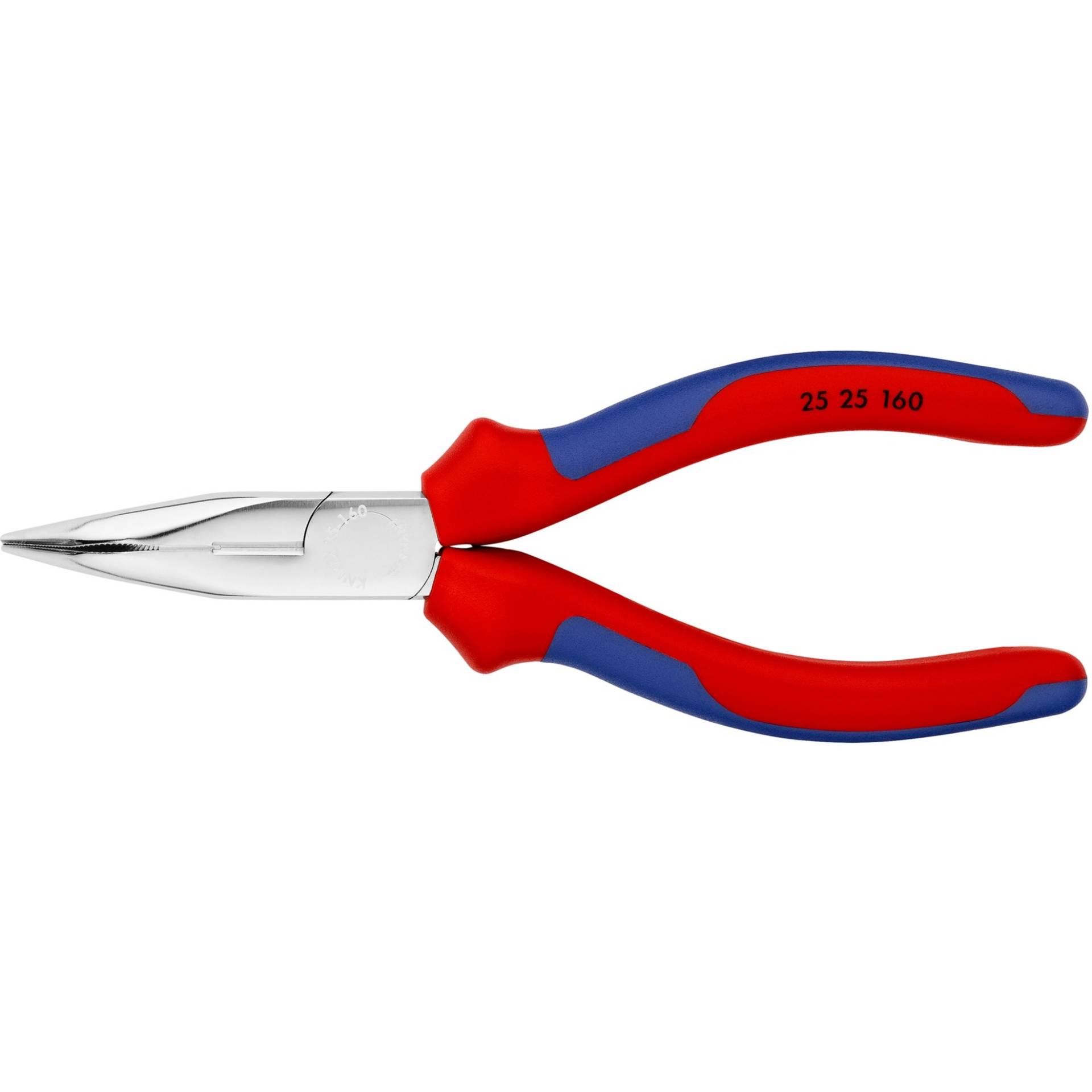 Flachrundzange 2525160, Greifzange von Knipex