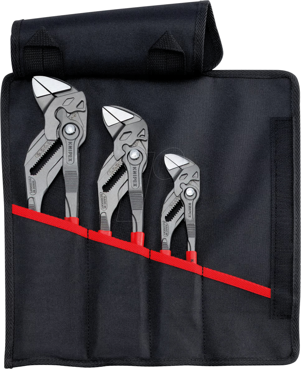 KN 00 19 55 S11 - Zangenschlüssel-Set, 3-teilig von Knipex