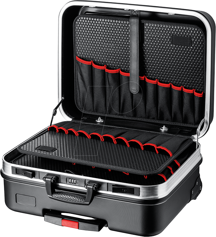 KN 00 21 06 LE - Werkzeugkoffer, Big Basic Move, leer, 515 x 430 x 280 mm von Knipex