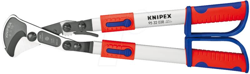 KN 95 32 038 - Kabelschere, 570 mm, für Cu und Al-Kabel, Ø 38 mm oder max. 280 von Knipex