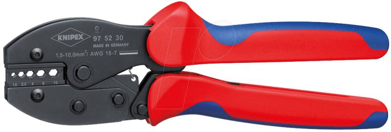 KN 97 52 30 - Crimpzange, PreciForce®, unisolierte Pressverbinder von Knipex