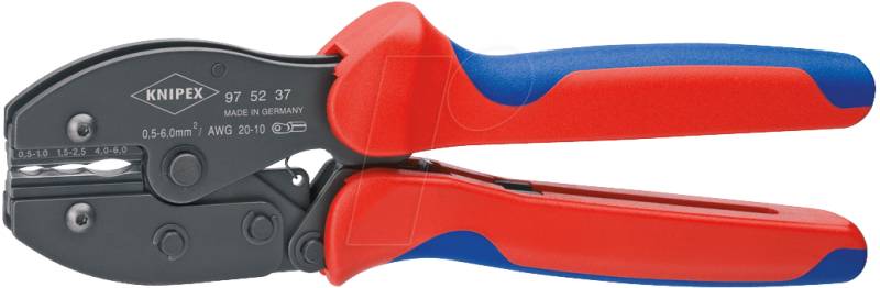 KN 97 52 37 - Crimpzange, PreciForce®, Schrumpfschlauch-Verbinder von Knipex