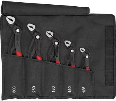 KNIPEX Cobra - Set Nut-und-Federzangen - 5 Stücke - in Falttasche (00 19 55 S5) von Knipex