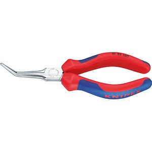 KNIPEX Flachrundzange 31 25 160 verchromt, gebogen 16,0 cm KNIPEX Flachrundzange 31 25 160 verchromt, gebogen 16,0 cm von Knipex