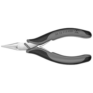 KNIPEX Flachrundzange ESD 35 12 115 ESD 11,5 cm KNIPEX Flachrundzange ESD 35 12 115 ESD 11,5 cm von Knipex