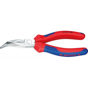 KNIPEX Flachrundzange Radio 25 25 160 verchromt 16,0 cm von Knipex