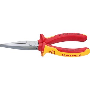 KNIPEX Flachzange VDE Langbeck 30 16 160 verchromt 16,0 cm KNIPEX Flachzange VDE Langbeck 30 16 160 verchromt 16,0 cm von Knipex