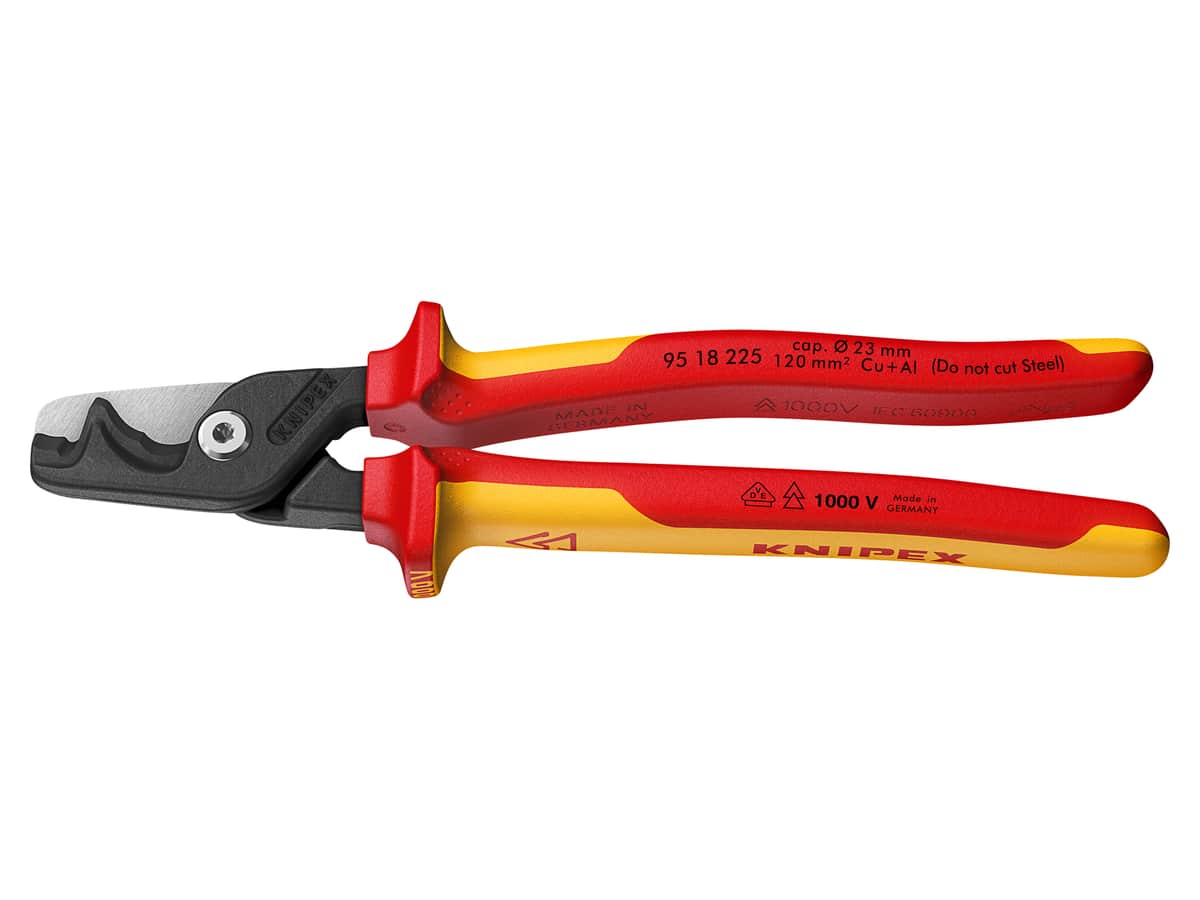 KNIPEX Kabelschere, StepCut XL, 95 18 225, 225 mm KNIPEX Kabelschere, StepCut XL, 95 18 225, 225 mm von Knipex