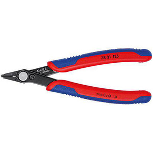 KNIPEX Super Knips® schmaler Kopf 78 31 125 Elektronik-Seitenschneider von Knipex