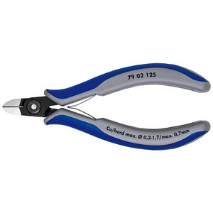 KNIPEX runder Kopf 79 02 125 Elektronik-Seitenschneider KNIPEX runder Kopf 79 02 125 Elektronik-Seitenschneider von Knipex