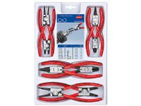 Knipex 00 20 04 V01 Seeger-Ringzange-slt Geeignet für Außen- und Innenringe 19-60 mm, 12-25 mm 10-25 mm, 19-60 mm Spitzform gerade, gewinkelt 90° von Knipex