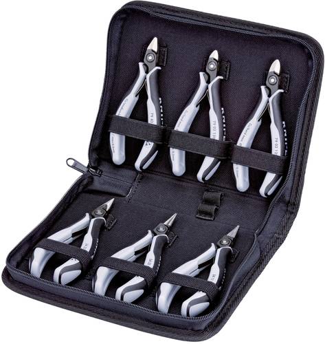 Knipex 00 20 16 P ESD Elektronik- u. Feinmechanik Zangen-Set 6teilig Knipex 00 20 16 P ESD Elektronik- u. Feinmechanik Zangen-Set 6teilig von Knipex