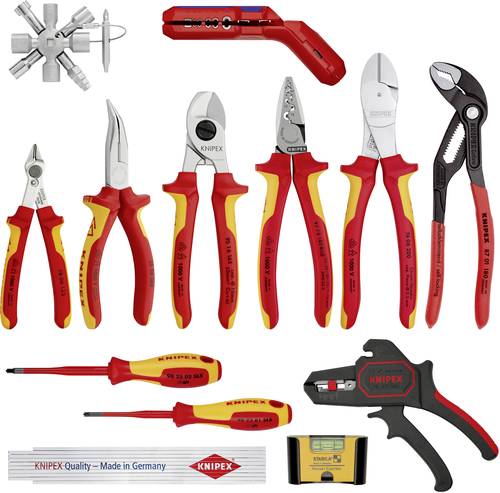 Knipex 00 20 90 V02 Zangen-Set 13teilig von Knipex