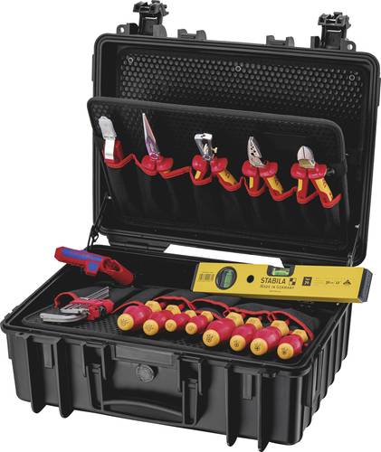 Knipex 00 21 34 HL S2 Werkzeugkoffer bestückt 24teilig (B x H x T) 470 x 370 x 190mm von Knipex