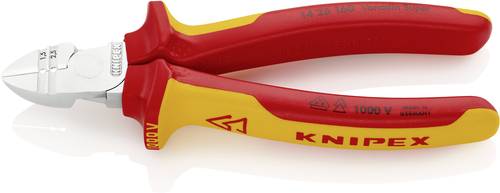 Knipex 14 26 160 VDE Abisolier-Seitenschneider mit Facette 160mm von Knipex