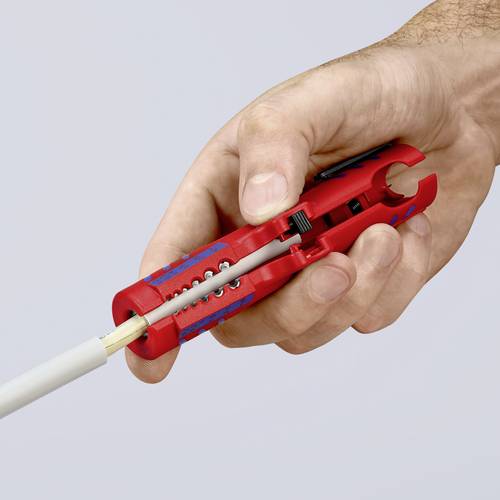 Knipex 16 85 125 SB Kabelentmanteler Geeignet für Rundkabel, Feuchtraumkabel 8 bis 13mm 0.2 bis 4.0 von Knipex