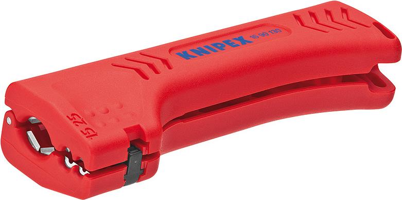Knipex 16 90 130 SB Kabelentmanteler Geeignet für Rundkabel, Feuchtraumkabel 8 bis 13 mm 1.5 bis 2.5 mm² von Knipex