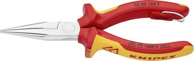 Knipex 25 06 160 T Elektronik- u. Feinmechanik Flachrundzange 160 mm Knipex 25 06 160 T Elektronik- u. Feinmechanik Flachrundzange 160 mm von Knipex