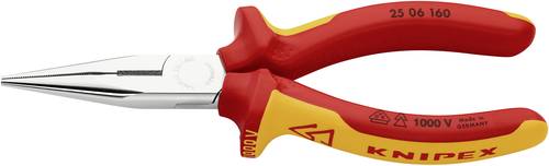 Knipex 25 06 160 VDE Flachrundzange Gerade 160mm von Knipex