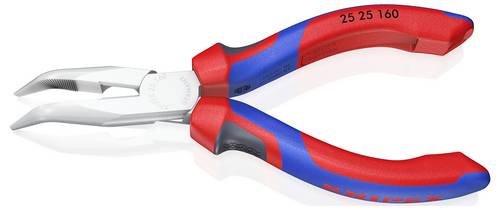 Knipex 25 25 160 Elektronik- u. Feinmechanik Flachrundzange 40° gebogen 160mm Knipex 25 25 160 Elektronik- u. Feinmechanik Flachrundzange 40° gebogen 160mm von Knipex