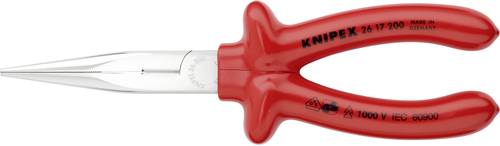 Knipex 26 17 200 VDE Flachrundzange Gerade 200mm Knipex 26 17 200 VDE Flachrundzange Gerade 200mm von Knipex