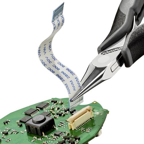 Knipex 35 22 115 ESD ESD Spitzzange Gerade 115mm Knipex 35 22 115 ESD ESD Spitzzange Gerade 115mm von Knipex