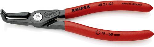 Knipex 48 21 J41 Seegeringzange Passend für (Seegeringzangen) Innenringe 85-140mm Spitzenform (Deta von Knipex