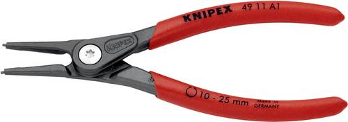 Knipex 49 11 A1 Seegeringzange Passend für (Seegeringzangen) Außenringe 10-25mm Spitzenform (Detai von Knipex