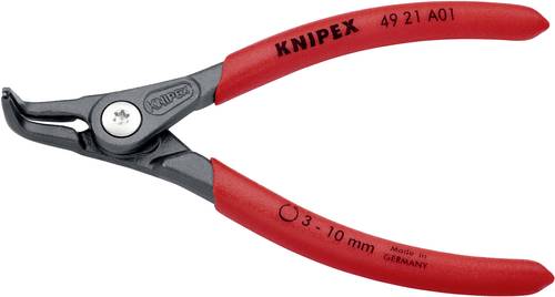 Knipex 49 21 A01 Seegeringzange Passend für (Seegeringzangen) Außenringe 3-10mm Spitzenform (Detai von Knipex