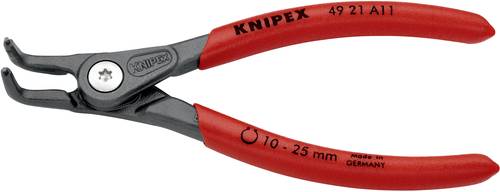 Knipex 49 21 A11 Seegeringzange Passend für (Seegeringzangen) Außenringe 10-25mm Spitzenform (Deta von Knipex