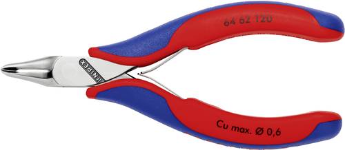 Knipex 64 62 120 Elektronik- u. Feinmechanik Schrägschneider mit Facette 120mm von Knipex