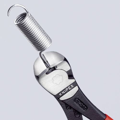 Knipex 67 01 140 Werkstatt Kraft-Vornschneider mit Facette 140mm von Knipex