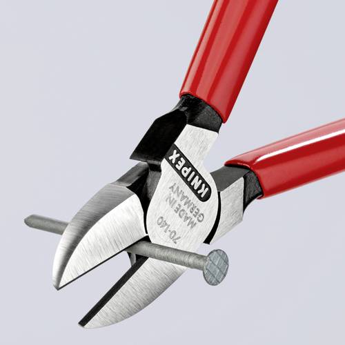 Knipex 70 01 140 Werkstatt Seitenschneider mit Facette 140mm von Knipex