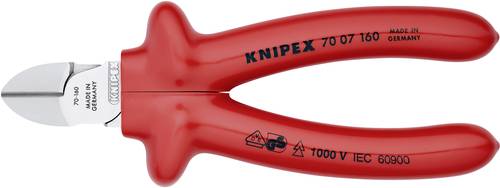 Knipex 70 07 160 VDE Seitenschneider mit Facette 160mm von Knipex