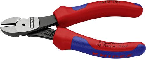 Knipex 74 02 140 Werkstatt Kraft-Seitenschneider mit Facette 140mm von Knipex