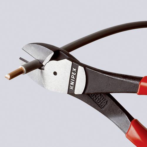 Knipex 74 05 140 Werkstatt Kraft-Seitenschneider mit Facette 140mm Knipex 74 05 140 Werkstatt Kraft-Seitenschneider mit Facette 140mm von Knipex