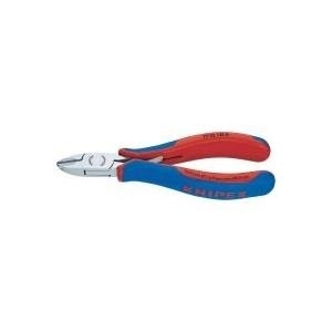 Knipex 77 02 135 H - Seitenschneider - Kunststoff - Blau/Rot (77 02 135 H) von Knipex