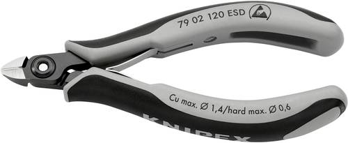Knipex 79 02 120 ESD ESD Seitenschneider mit Facette 120mm Knipex 79 02 120 ESD ESD Seitenschneider mit Facette 120mm von Knipex
