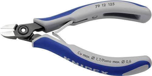 Knipex 79 12 125 Elektronik- u. Feinmechanik Seitenschneider mit Facette 125mm von Knipex