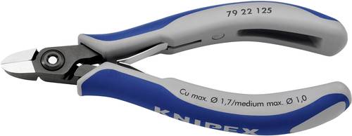 Knipex 79 22 125 Elektronik- u. Feinmechanik Seitenschneider ohne Facette 125mm von Knipex