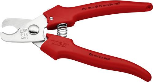 Knipex 95 05 165 Kabelschere Geeignet für (Abisoliertechnik) Alu- und Kupferkabel, ein- und mehrdr� von Knipex