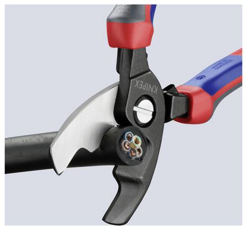 Knipex 95 12 200 Kabelschere Geeignet für (Abisoliertechnik) Alu- und Kupferkabel, ein- und mehrdr� von Knipex
