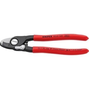 Knipex 95 41 165 Abmantelwerkzeug Rot Kabel-Crimper (95 41 165) von Knipex